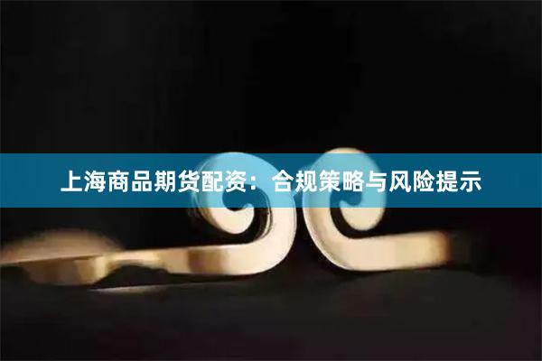 上海商品期货配资：合规策略与风险提示